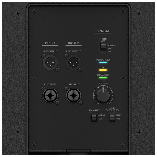 Bose F1 System with Dual Bose Model 812 Flexible Array Loudspeakers and F1 Powered Subwoofers