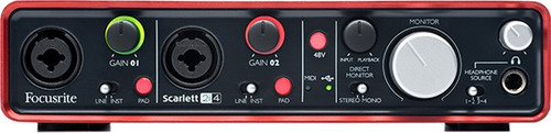 Focusrite Scarlett 2i4 USB Audio Interface (Discontinued)