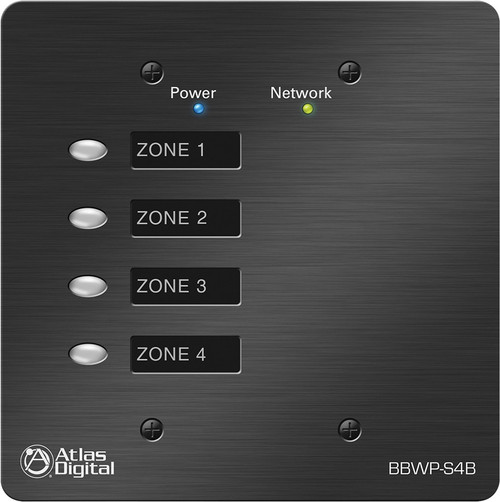 AtlasIED BBWP-S4B BlueBridge DSP Wall Controller