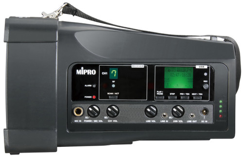 MIPRO MA-100SB Single Channel Personal Wireless PA System (Discontinued)