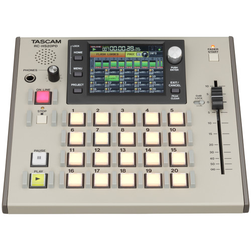 Tascam RC-HS20PD Remote Control for Solid-State Recorders (Discontinued)