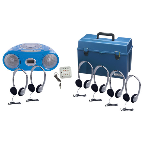 Hamilton Buhl HMC/CD385/HA2 6 User CD/Cassette Headphone Lab Pack (Discontinued)