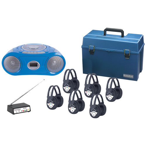 Hamilton Buhl HMC/CD385/906 Deluxe Wireless CD Six Station Listening Center (Discontinued)