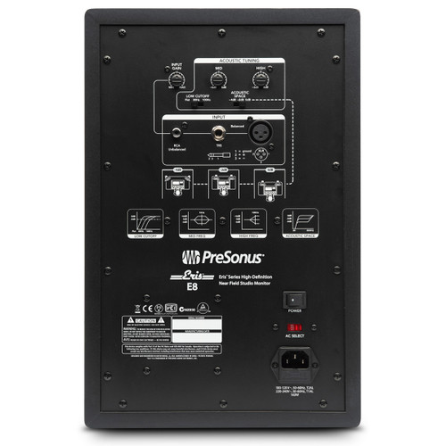 PreSonus Eris E8 High Definition 2-Way 8" Active Studio Monitor (Discontinued)