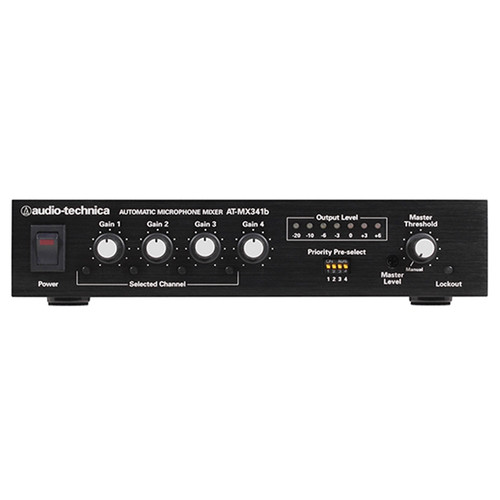 Audio-Technica AT-MX341b SmartMixer 4-Channel Automatic Mixer (Discontinued)