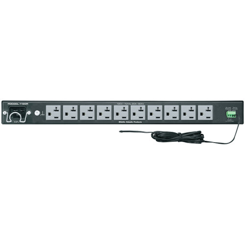 Middle Atlantic PDCOOL-1120R 1U Rackmount 11 Outlet 15 Amp 2-Stage Surge Protector and Cooler
