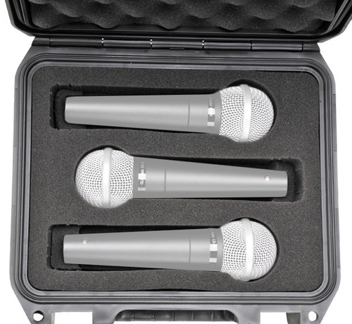 SKB 3i-0907-MC3 iSeries Waterproof 3 Mic Case