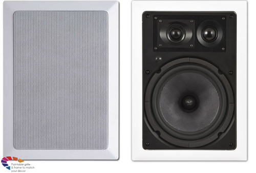 ArchiTech SE-893KE 8" 3-Way Kevlar Series In-Wall Loudspeaker - Pair (Discontinued)