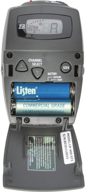 Listen Tech LR-400 Portable Display RF Receiver (Discontinued)