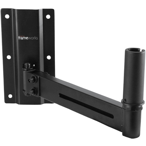 Gator Frameworks GFW-SPK-WM100 Adjustable Wall Mountable Speaker Stands - Pair