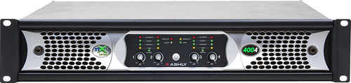 Ashly Audio nXe4004 4-Channel 400W Networkable Power Amplifier with Ethernet Control