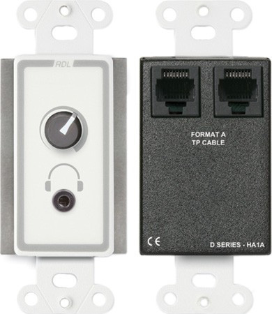 RDL D-HA1A Format-A Stereo Headphone Amplifier