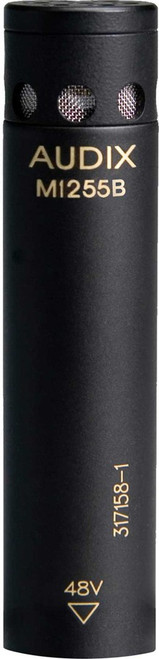 Audix MB5055 MicroBoom System with 50" Carbon Fiber Boom and M1255B Mini Cardioid Condenser Microphone - Black
