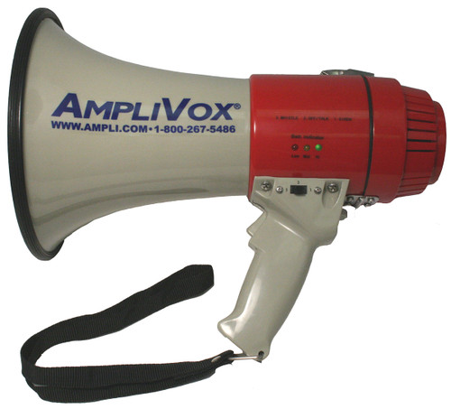 AmpliVox S601R Mity-Meg 15 Watt Megaphone (Discontinued)