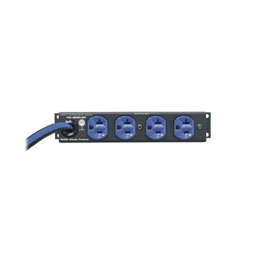 Middle Atlantic PD-420R-SP 1U Rackmount 4 Outlet 15 Amp Series Protection Surge Protector (Discontinued)
