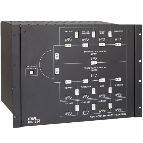 FSR ML-116 16 Room Audio Combining System (Discontinued)