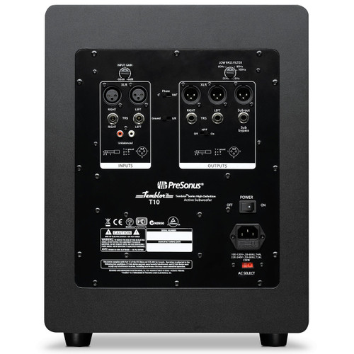 PreSonus Temblor T10 10" Active Studio Subwoofer (Discontinued)