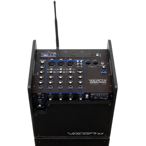 VocoPro MOBILEMAN 1 Battery-Powered PA System with Subwoofer (Discontinued)