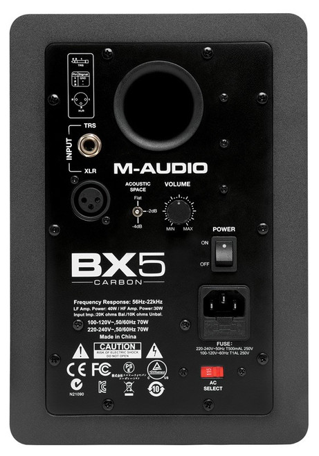 M-Audio BX5 Carbon Compact Studio Monitor (Discontinued)