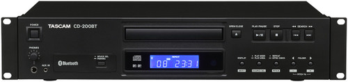 Tascam CD-200BT Rackmount CD Player Receiver with Bluetooth 