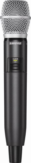 Shure GLXD2 Handheld Transmitter with SM86 Microphone Element (Discontinued)
