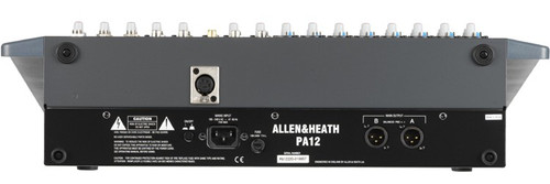 Allen & Heath PA12 12 Channel Stereo Live Mixer (Discontinued)