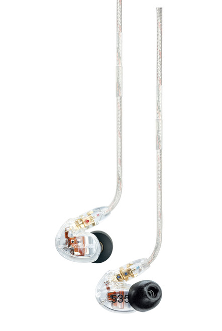 Shure SE535 Sound Isolating Earphones - Clear