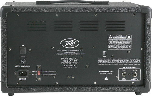 Peavey PVi 6500 400W 6-Channel Powered Mixer Amplifier with Bluetooth