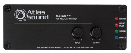 AtlasIED TSD-ML11 1x1 Mic/Line Preamp