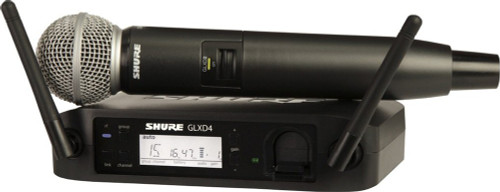 Shure GLXD24/SM58 Handheld Wireless System (Discontinued)