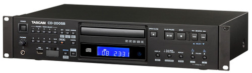 Tascam CD-200SB Rackmount CD Player with SD and USB (Discontinued)