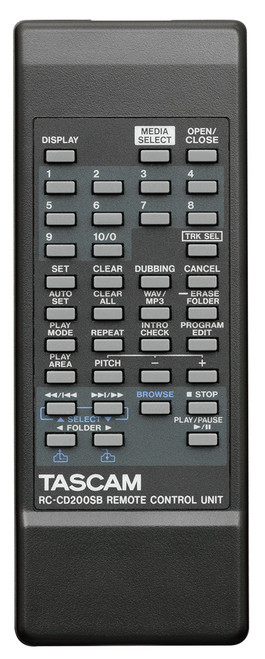 Tascam CD-200SB Rackmount CD Player with SD and USB (Discontinued)