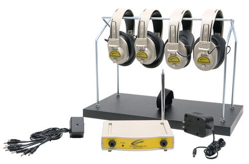 Califone CLS Series 4 Person Wireless Listening System (Discontinued)