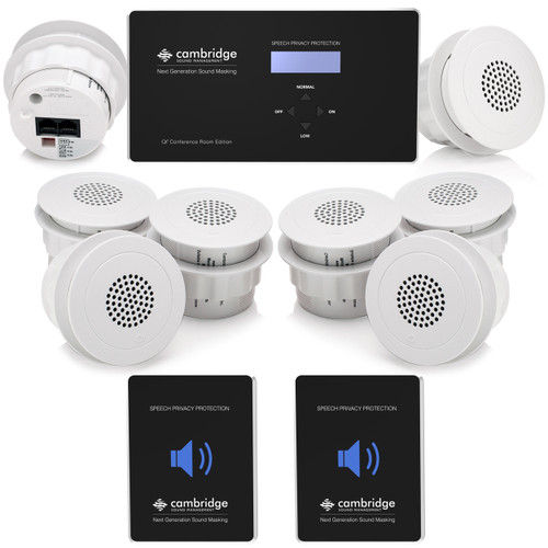 Cambridge Qt Conference Room Edition Sound Masking and Speech Privacy System for up to 800SF