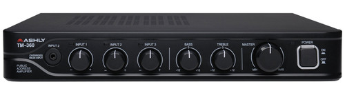 Ashly Audio TM-360 3-Input 60W Compact Public Address Mixer Amplifier (Discontinued)