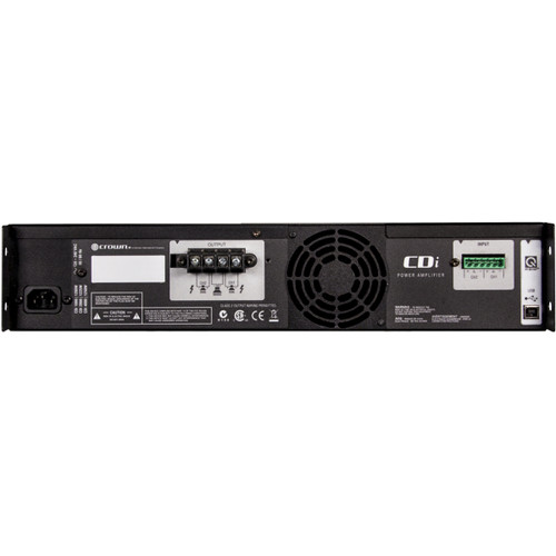 Crown CDi 4000 Power Amplifier 2-Channel, 1200W @ 4Ω, 70V/140V