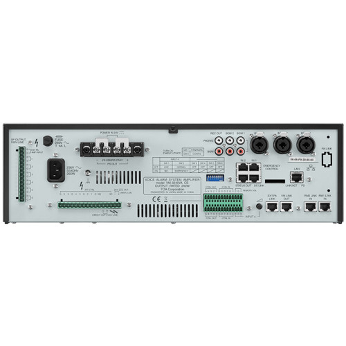 TOA VM-3240VA 240W Voice Alarm System Amplifier