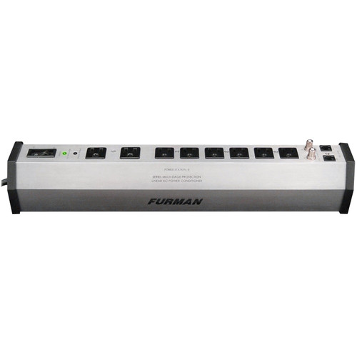 Furman PST-8 15A 8 Outlet Surge Suppressor Strip with SMP, LiFT and EVS
