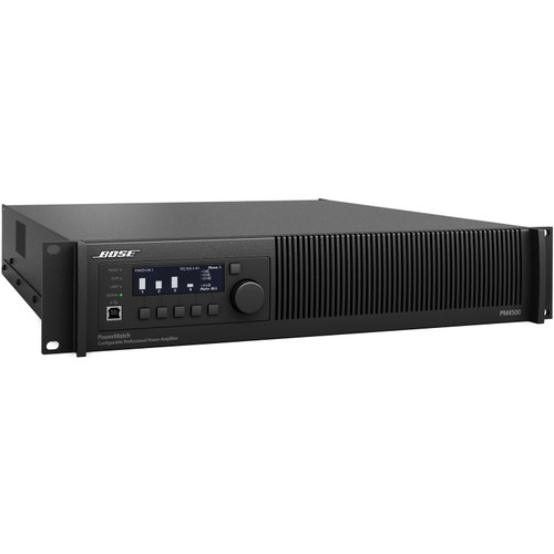 Bose Professional PowerMatch PM4500N 4-Channel Configurable Power Amplifier with Ethernet Network Control (Discontinued)