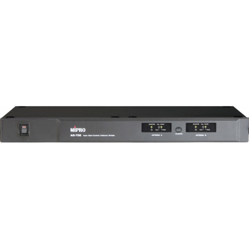 MIPRO AD-708 UHF Wideband 4-Channel Auto Gain-Control Antenna Divider