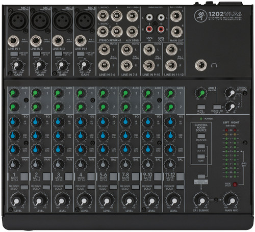Mackie 1202VLZ4 12-Channel Compact Mixer