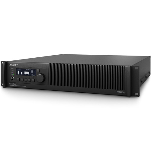 Bose Professional PowerMatch PM4250 4-Channel Configurable Power Amplifier 1000 Watts with USB Port (Discontinued)