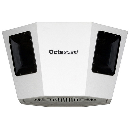 Gym Sound System with Octasound SP840A  360° x 180° Ceiling Mount Speaker Cluster and Alesis MultiMix 10 Bluetooth Mixer