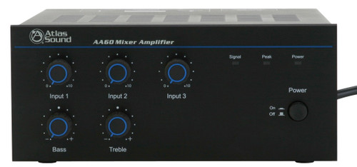 Atlas Sound AA60 Mixer Amplifier (Discontinued)