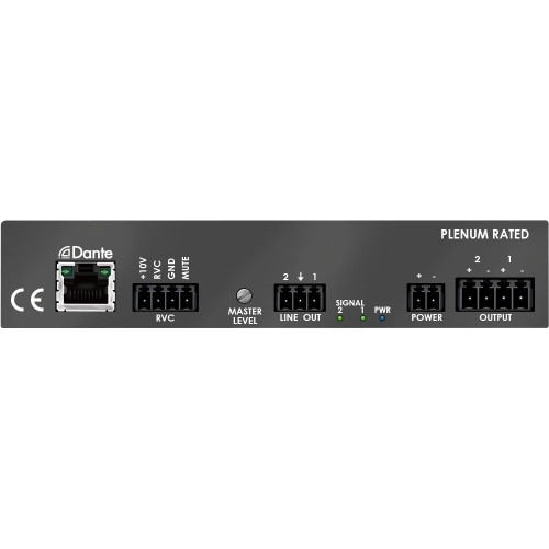 Stewart Audio AV25-2 NET 2-Channel Dante Subcompact Amplifier 25W x 2 @ 8Ω (Discontinued)