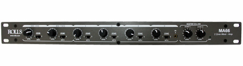 Rolls MA66 Two Zone Mixer/Amplifier (Discontinued)