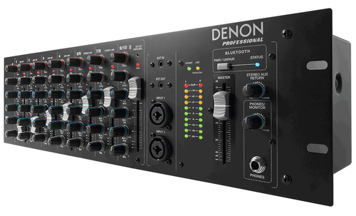 Denon Professional DN-410X 10-Channel Rackmount Mixer with Bluetooth (Discontinued)