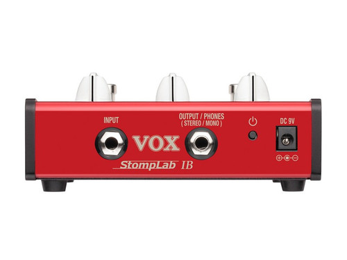 VOX SL1B StompLab IB Bass Guitar Modeling Effects Pedal