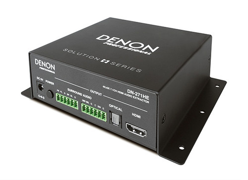 Denon Professional DN-271HE Solution Series HDMI Audio Extractor with 7.1 Channel Audio Outputs (Discontinued)