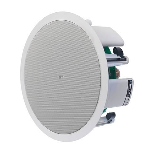 Tannoy CMS 803DC Q 8" 70V Full Range Ceiling Loudspeaker with Dual Concentric Driver and Q-Centric Waveguide - Pair